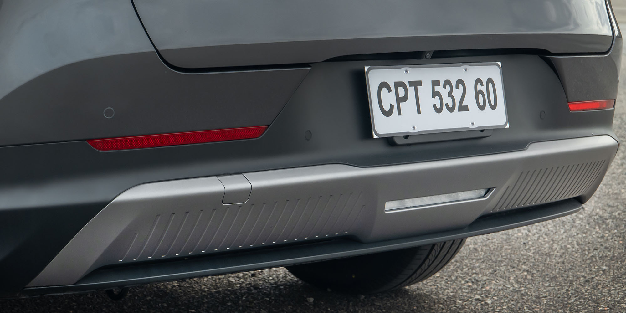 Parte trasera Chevrolet Captiva EV