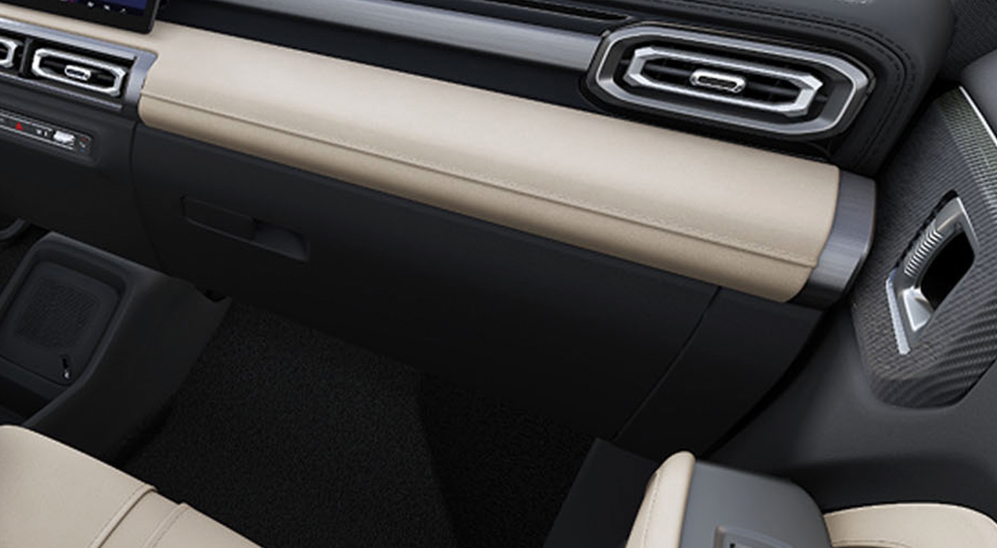 Interior ergonómico de Chevrolet Spark EUV