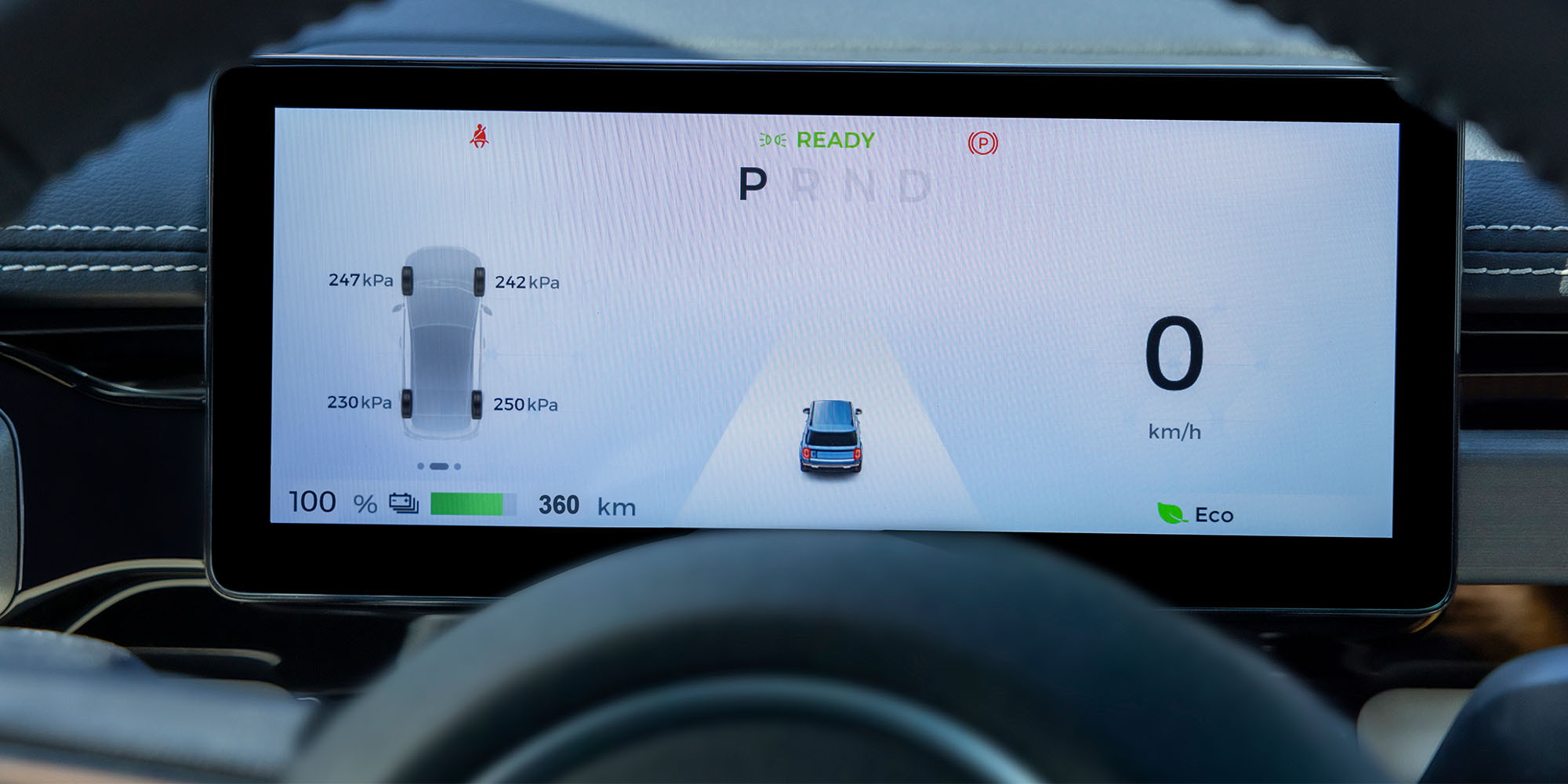 Diseño volante multifuncional del Chevrolet Spark EUV